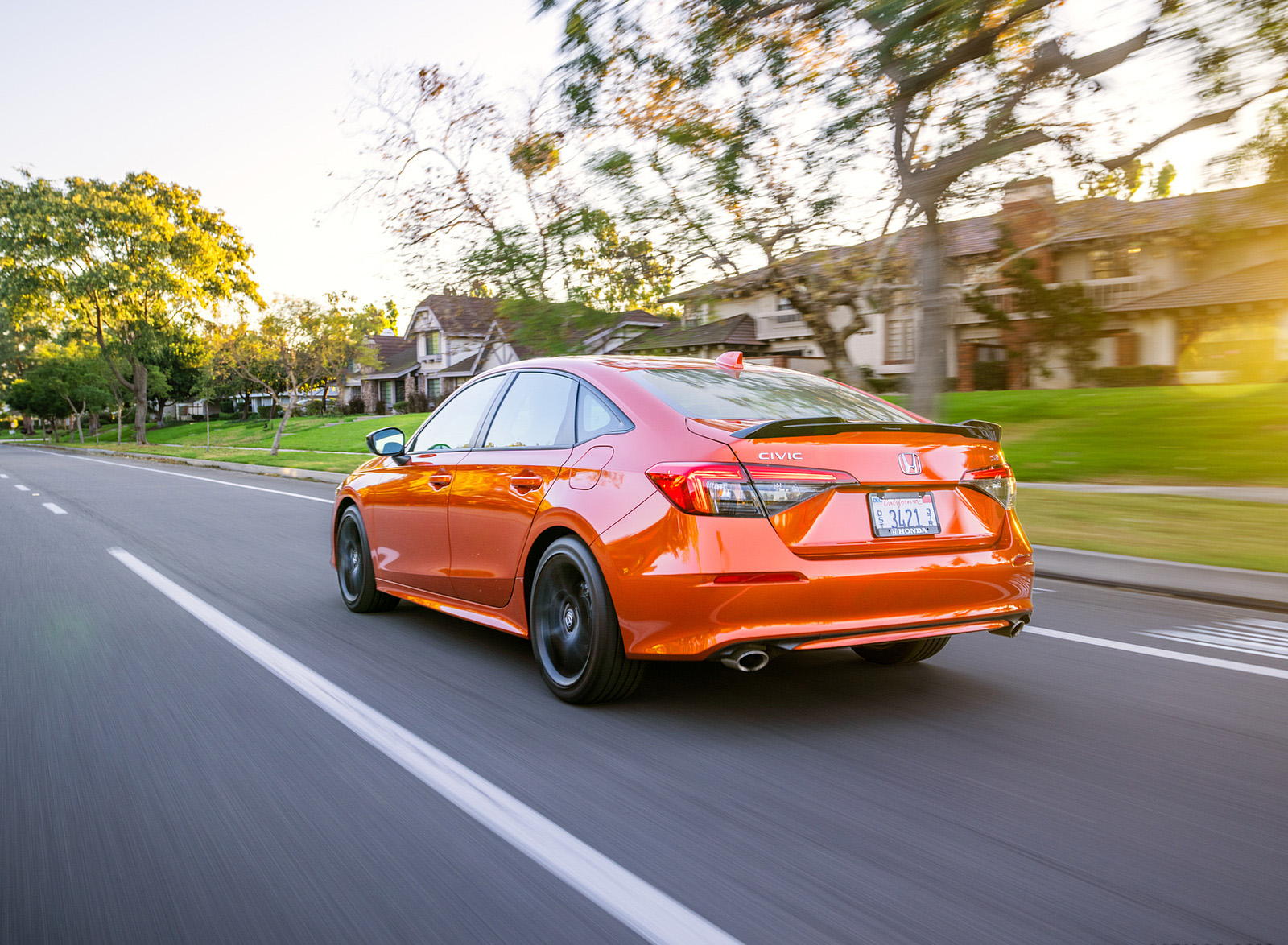 2022 Honda Civic Si Rear Three-Quarter Wallpapers (4)