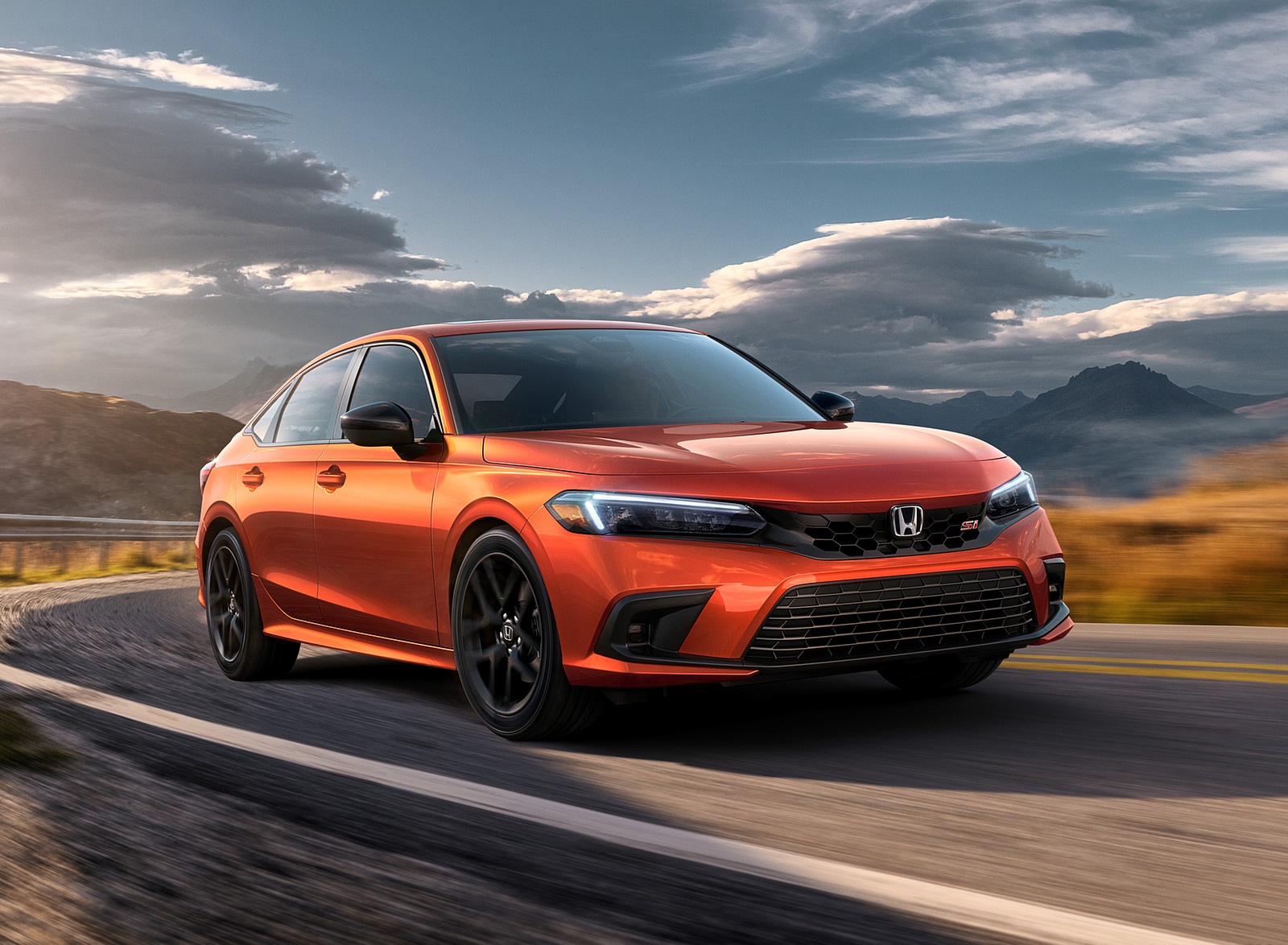 2022 Honda Civic Si Sedan Front Three-Quarter Wallpapers (1)