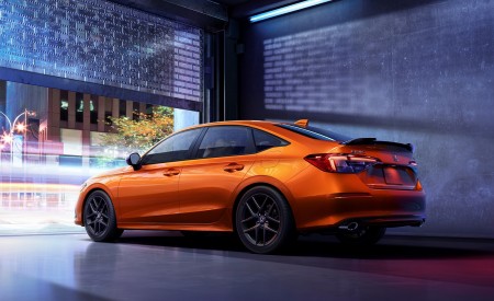 2022 Honda Civic Si Sedan Rear Three-Quarter Wallpapers 450x275 (4)