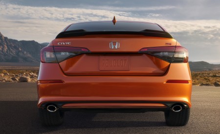 2022 Honda Civic Si Sedan Rear Wallpapers 450x275 (3)