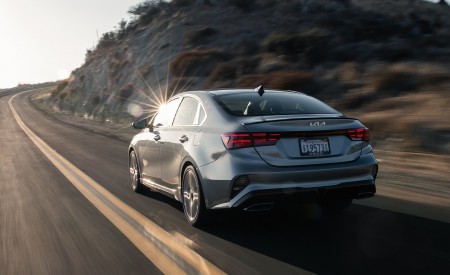 2022 Kia Forte GT Rear Three-Quarter Wallpapers 450x275 (4)