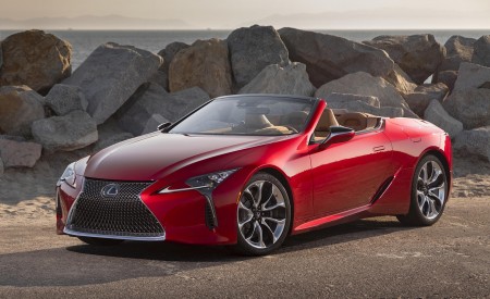 2022 Lexus LC 500 Convertible Front Three-Quarter Wallpapers 450x275 (5)