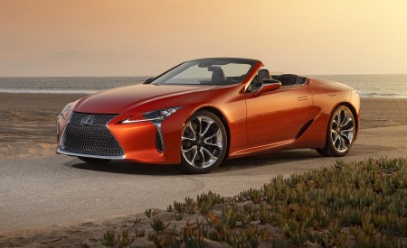 2022 Lexus LC 500 Convertible Front Three-Quarter Wallpapers 450x275 (3)
