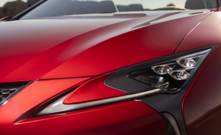 2022 Lexus LC 500 Convertible Headlight Wallpapers 450x275 (10)