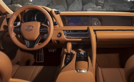 2022 Lexus LC 500 Convertible Interior Cockpit Wallpapers 450x275 (16)