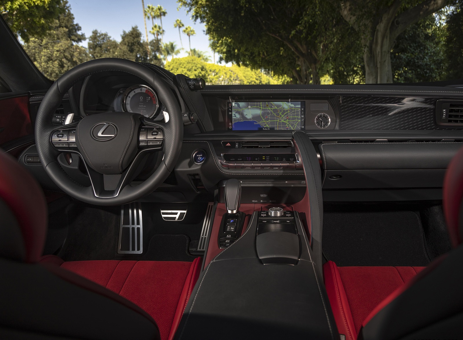 2022 Lexus LC 500h Coupe Interior Cockpit Wallpapers (12)