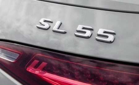 2022 Mercedes-AMG SL 55 4MATIC+ (Color: Alpine Grey Uni) Badge Wallpapers 450x275 (44)