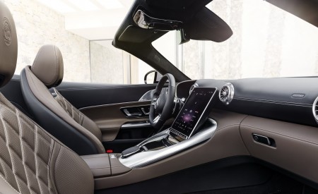 2022 Mercedes-AMG SL 55 4MATIC+ (Color: Alpine Grey Uni) Interior Wallpapers 450x275 (52)