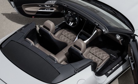2022 Mercedes-AMG SL 55 4MATIC+ (Color: Alpine Grey Uni) Interior Wallpapers 450x275 (46)