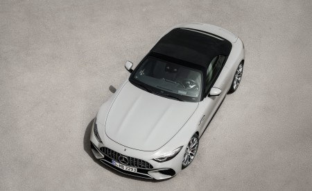 2022 Mercedes-AMG SL 55 4MATIC+ (Color: Alpine Grey Uni) Top Wallpapers 450x275 (39)