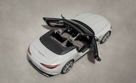 2022 Mercedes-AMG SL 55 4MATIC+ (Color: Alpine Grey Uni) Top Wallpapers 450x275 (41)