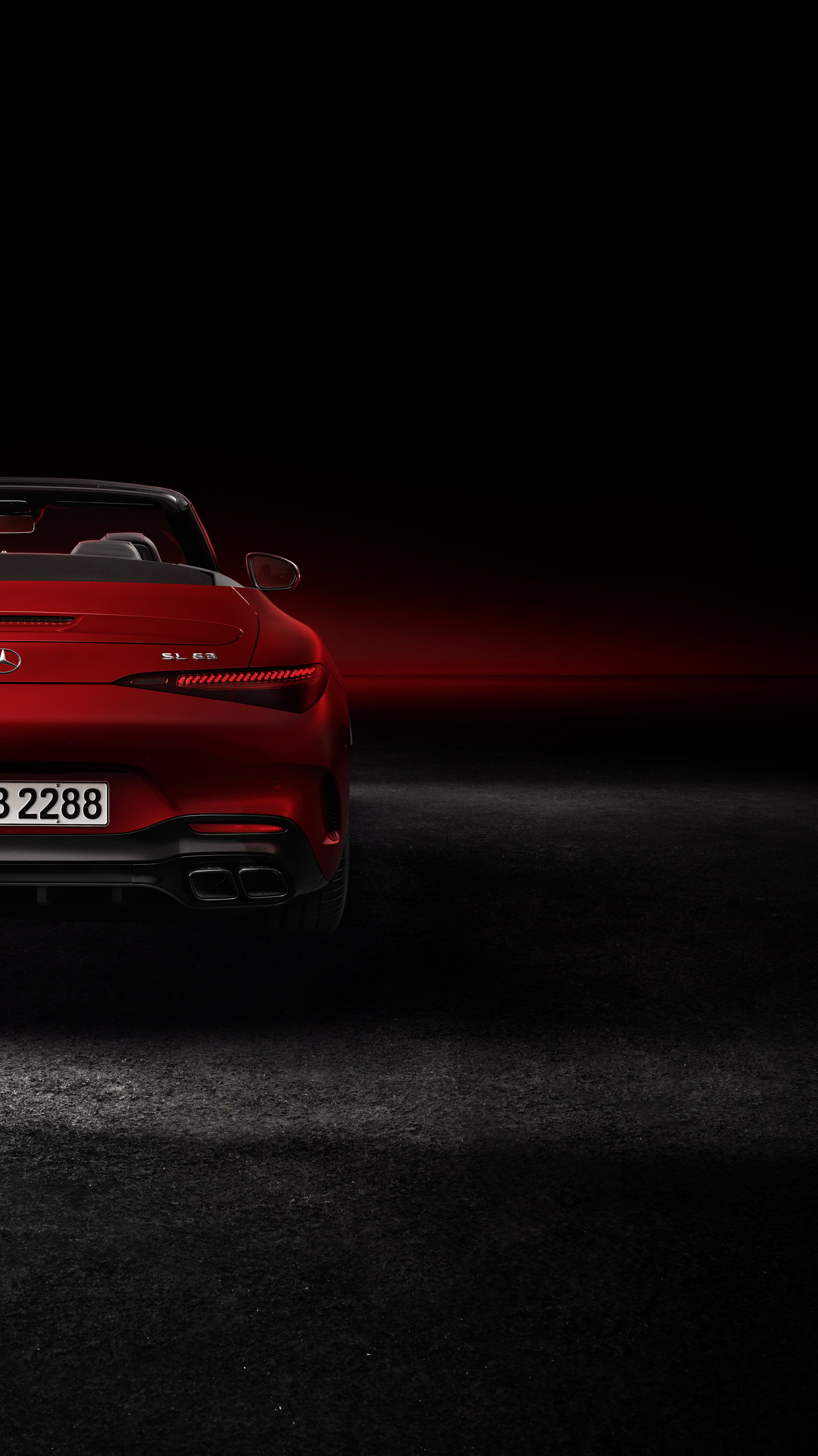 2022 Mercedes-AMG SL 63 4MATIC+ (Color: Patagonia Red Metallic) Rear Wallpapers #69 of 97