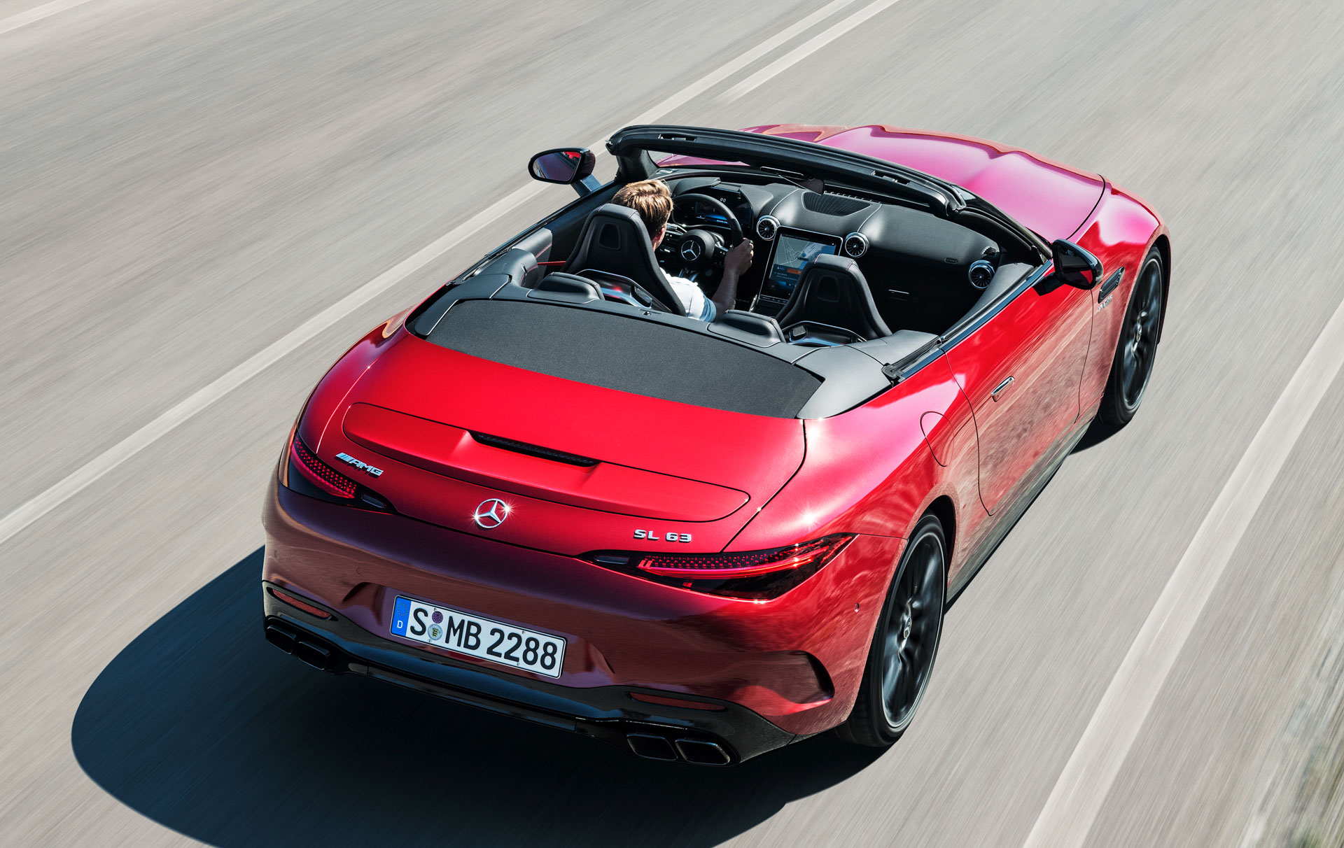 2022 Mercedes-AMG SL 63 4MATIC+ (Color: Patagonia Red Metallic) Top Wallpapers (7)