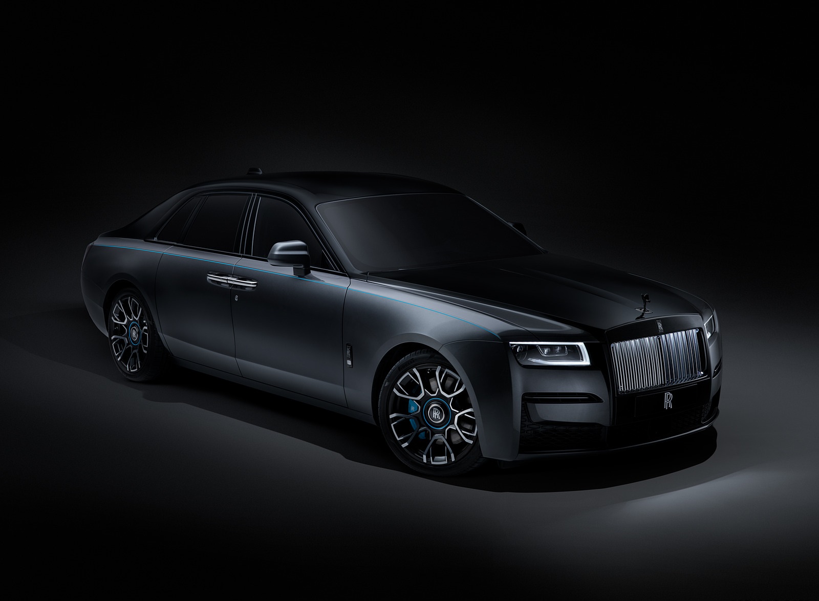 2022 Rolls-Royce Ghost Black Badge Front Three-Quarter Wallpapers (14)