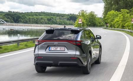 2022 Toyota bZ4X BEV (Euro-Spec) Rear Wallpapers 450x275 (26)