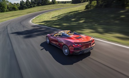 2023 Chevrolet Corvette Z06 Rear Three-Quarter Wallpapers 450x275 (23)