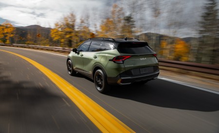 2023 Kia Sportage X-Pro Rear Three-Quarter Wallpapers 450x275 (16)