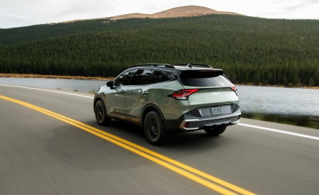 2023 Kia Sportage X-Pro Rear Three-Quarter Wallpapers 450x275 (8)