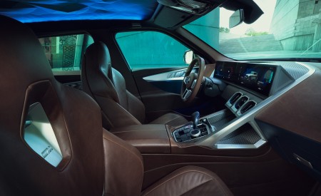 2021 BMW XM Concept Interior Front Seats Wallpapers 450x275 (29)