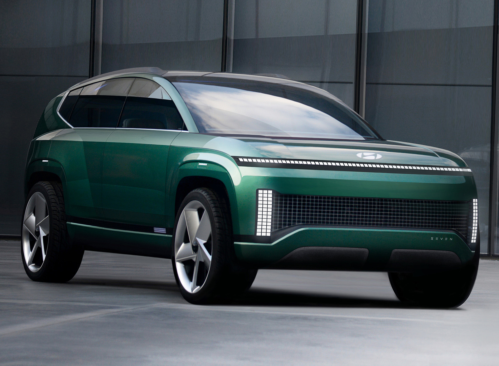 2021 Hyundai SEVEN Concept Front Three-Quarter Wallpapers (1)