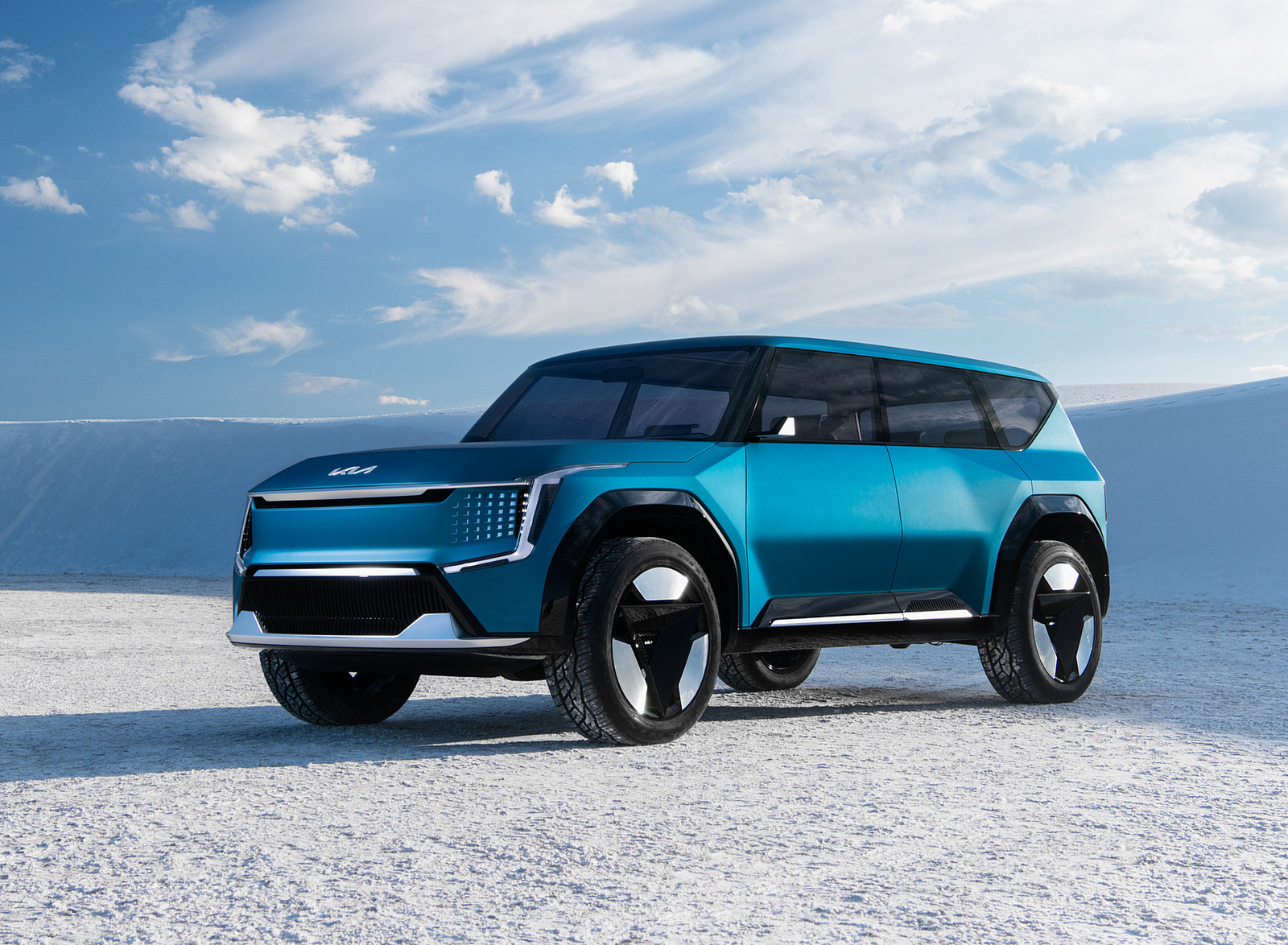 2021 Kia EV9 Concept Front Three-Quarter Wallpapers (1)