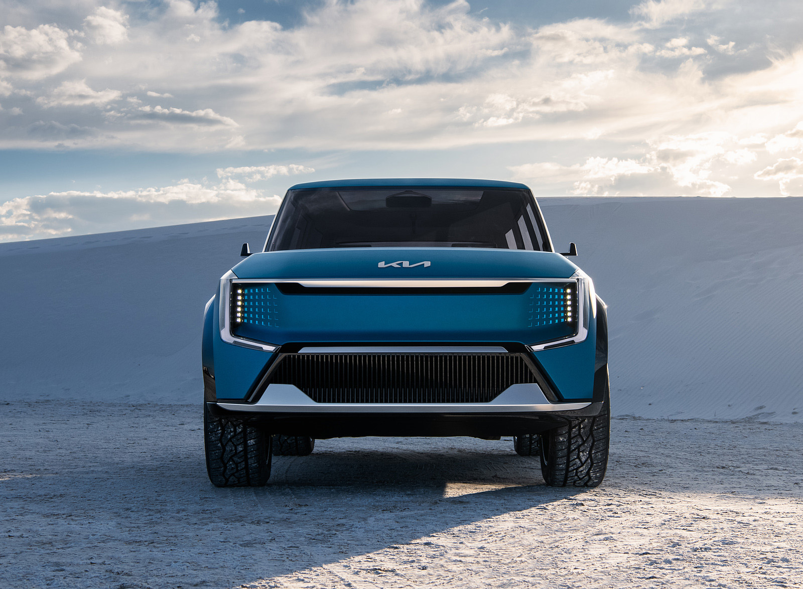 2021 Kia EV9 Concept Front Wallpapers (2)