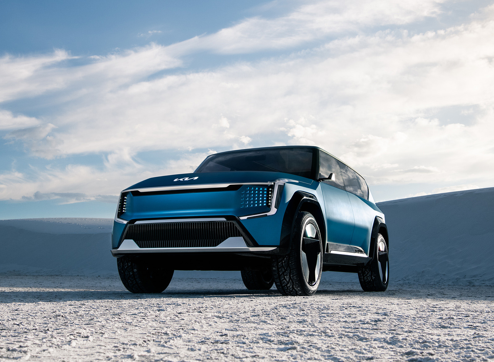 2021 Kia EV9 Concept Front Wallpapers  (3)
