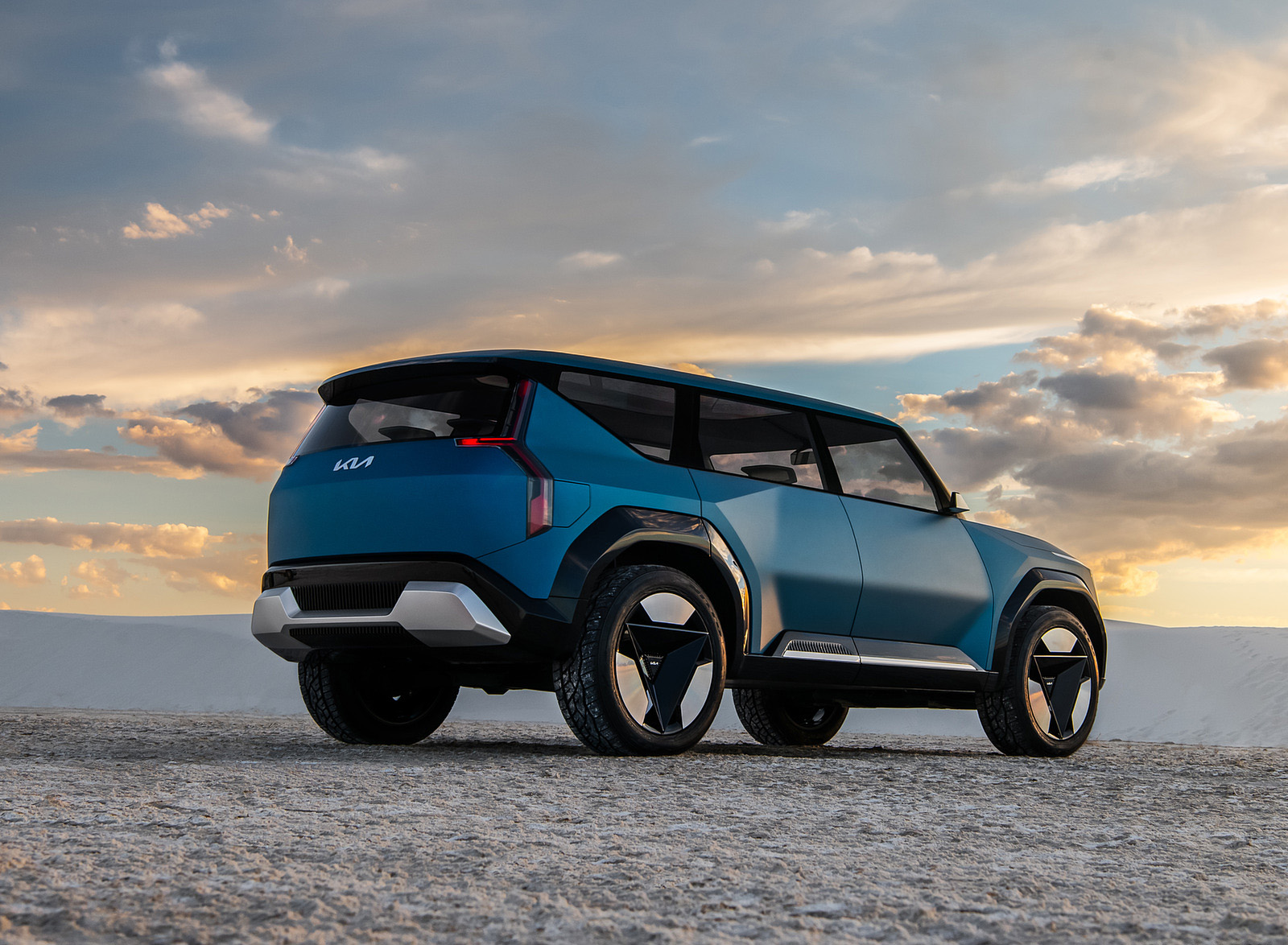 2021 Kia EV9 Concept Rear Three-Quarter Wallpapers (9)