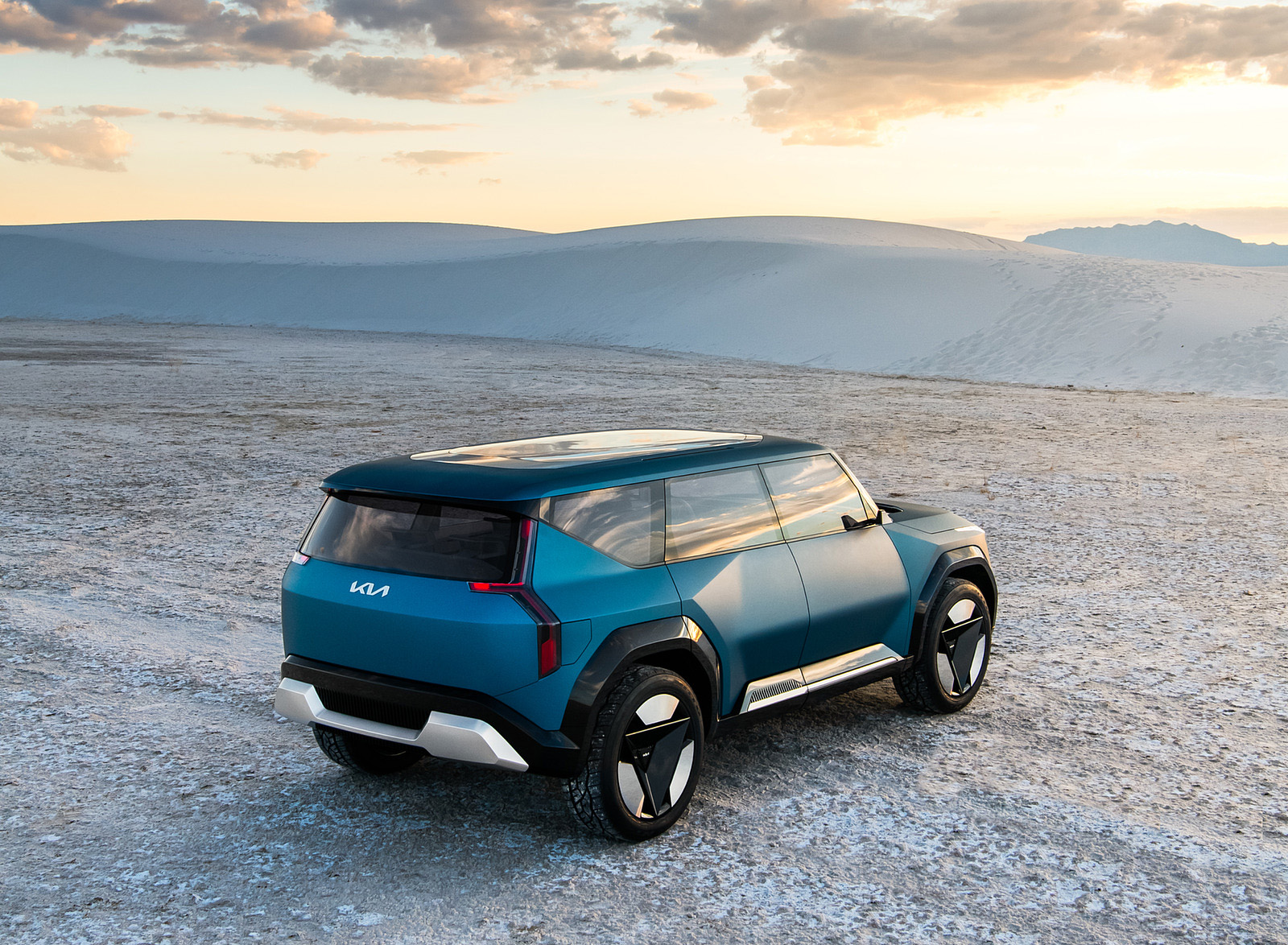 2021 Kia EV9 Concept Rear Three-Quarter Wallpapers  (10)