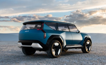 2021 Kia EV9 Concept Rear Three-Quarter Wallpapers 450x275 (11)