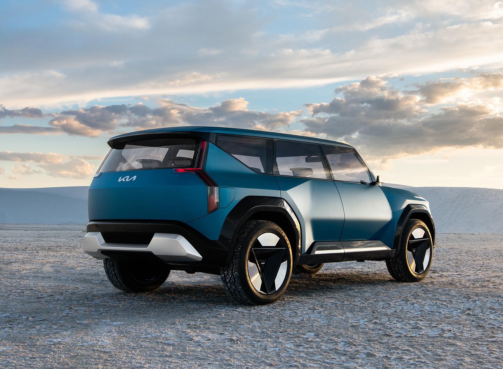 2021 Kia EV9 Concept Rear Three-Quarter Wallpapers (11)