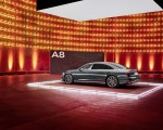 2022 Audi A8 L (Color: Manhattan Grey) Rear Three-Quarter Wallpapers 150x120