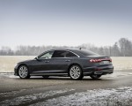 2022 Audi A8 L (Color: Manhattan Grey) Rear Three-Quarter Wallpapers 150x120 (6)