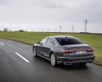 2022 Audi A8 L (Color: Manhattan Grey) Rear Three-Quarter Wallpapers 150x120 (2)