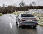 2022 Audi A8 L (Color: Manhattan Grey) Rear Wallpapers 150x120 (3)