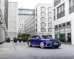 2022 Audi S8 (Color: Ultra Blue) Front Three-Quarter Wallpapers 150x120