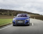 2022 Audi S8 (Color: Ultra Blue) Front Wallpapers 150x120