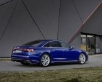 2022 Audi S8 (Color: Ultra Blue) Rear Three-Quarter Wallpapers 150x120