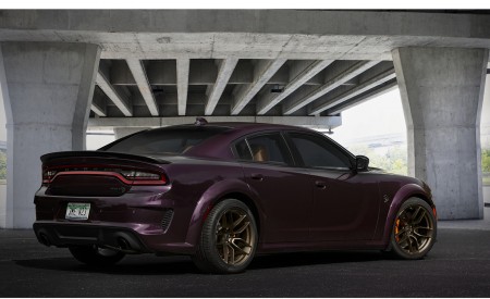 2022 Dodge Challenger SRT Hellcat Redeye Widebody Jailbreak Rear Three-Quarter Wallpapers 450x275 (2)