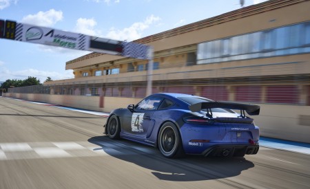 2022 Porsche 718 Cayman GT4 RS Clubsport Rear Three-Quarter Wallpapers 450x275 (8)