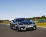 2022 Porsche 718 Cayman GT4 RS (Color: Arctic Grey) Front Three-Quarter Wallpapers 150x120
