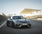 2022 Porsche 718 Cayman GT4 RS (Color: Arctic Grey) Front Wallpapers 150x120