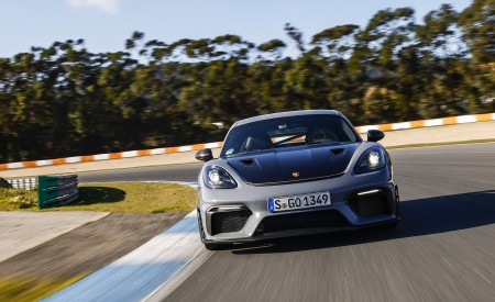 2022 Porsche 718 Cayman GT4 RS (Color: Arctic Grey) Front Wallpapers 450x275 (113)