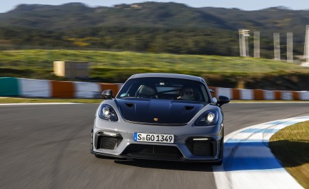 2022 Porsche 718 Cayman GT4 RS (Color: Arctic Grey) Front Wallpapers 450x275 (106)