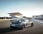 2022 Porsche 718 Cayman GT4 RS (Color: Arctic Grey) Rear Three-Quarter Wallpapers 150x120