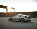 2022 Porsche 718 Cayman GT4 RS (Color: Arctic Grey) Rear Three-Quarter Wallpapers  150x120