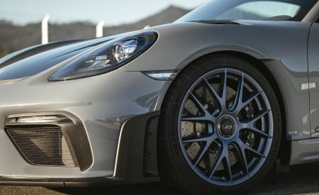 2022 Porsche 718 Cayman GT4 RS (Color: Arctic Grey) Wheel Wallpapers 450x275 (132)