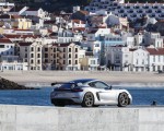 2022 Porsche 718 Cayman GT4 RS (Color: GT Silver Metallic) Rear Three-Quarter Wallpapers 150x120