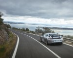 2022 Porsche 718 Cayman GT4 RS (Color: GT Silver Metallic) Rear Three-Quarter Wallpapers 150x120