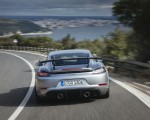2022 Porsche 718 Cayman GT4 RS (Color: GT Silver Metallic) Rear Wallpapers 150x120